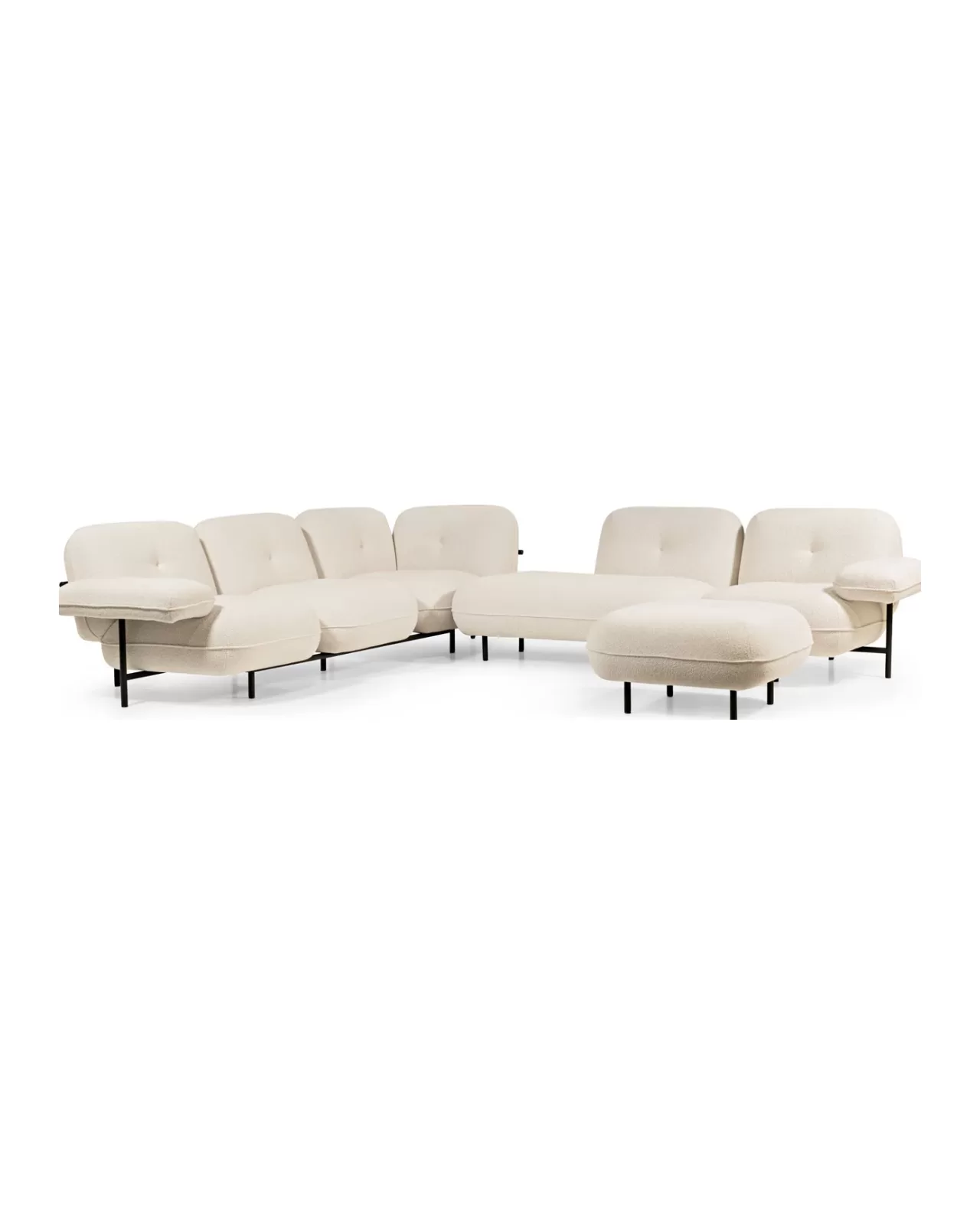 Cloud Modular Sofa, Cantori sofa made in Italy