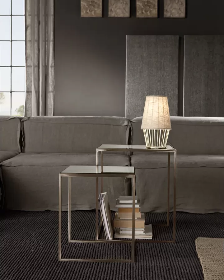 Narciso Square Coffee Tables, Cantori coffee table made in Italy