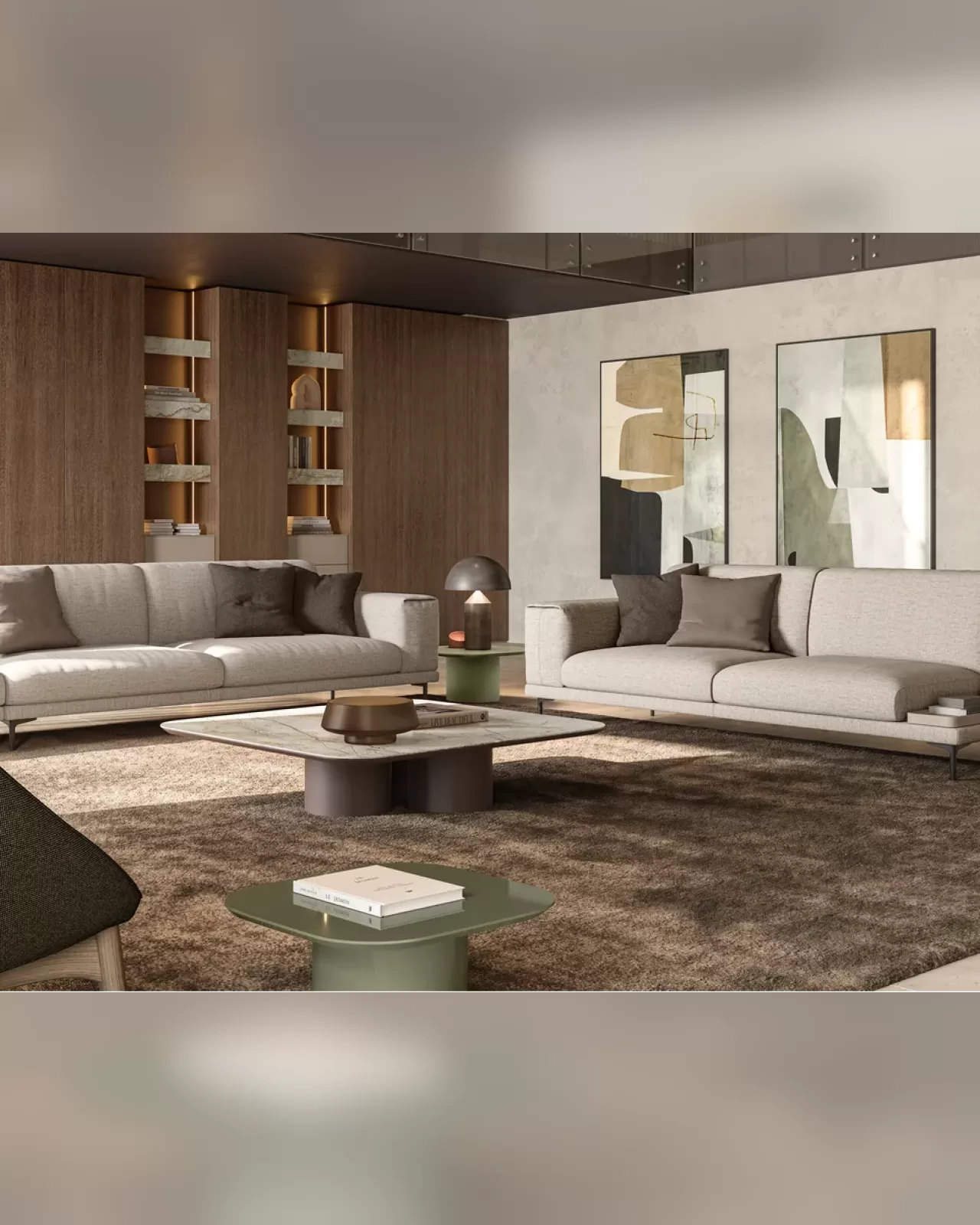 Poldo Sofa by Dall'Agnese, living room furniture