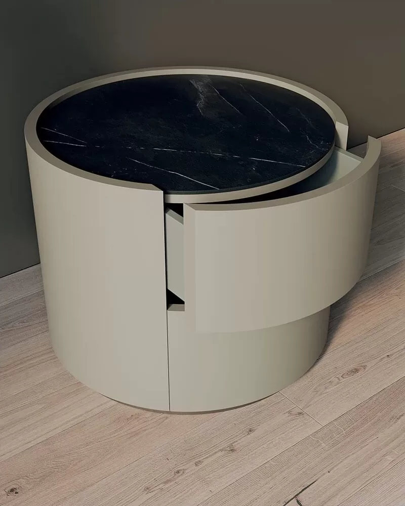 Ronda Nightstand, Dall'Agnese nightstand made in Italy
