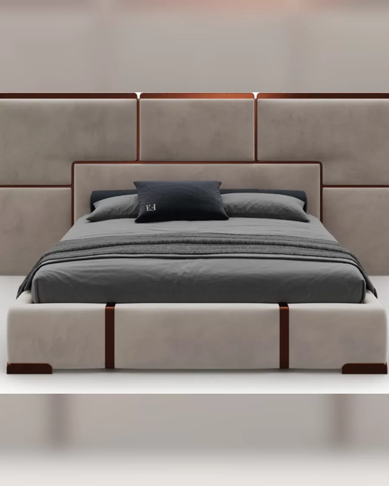 Morganite Bed by Epoque, high-end furniture
