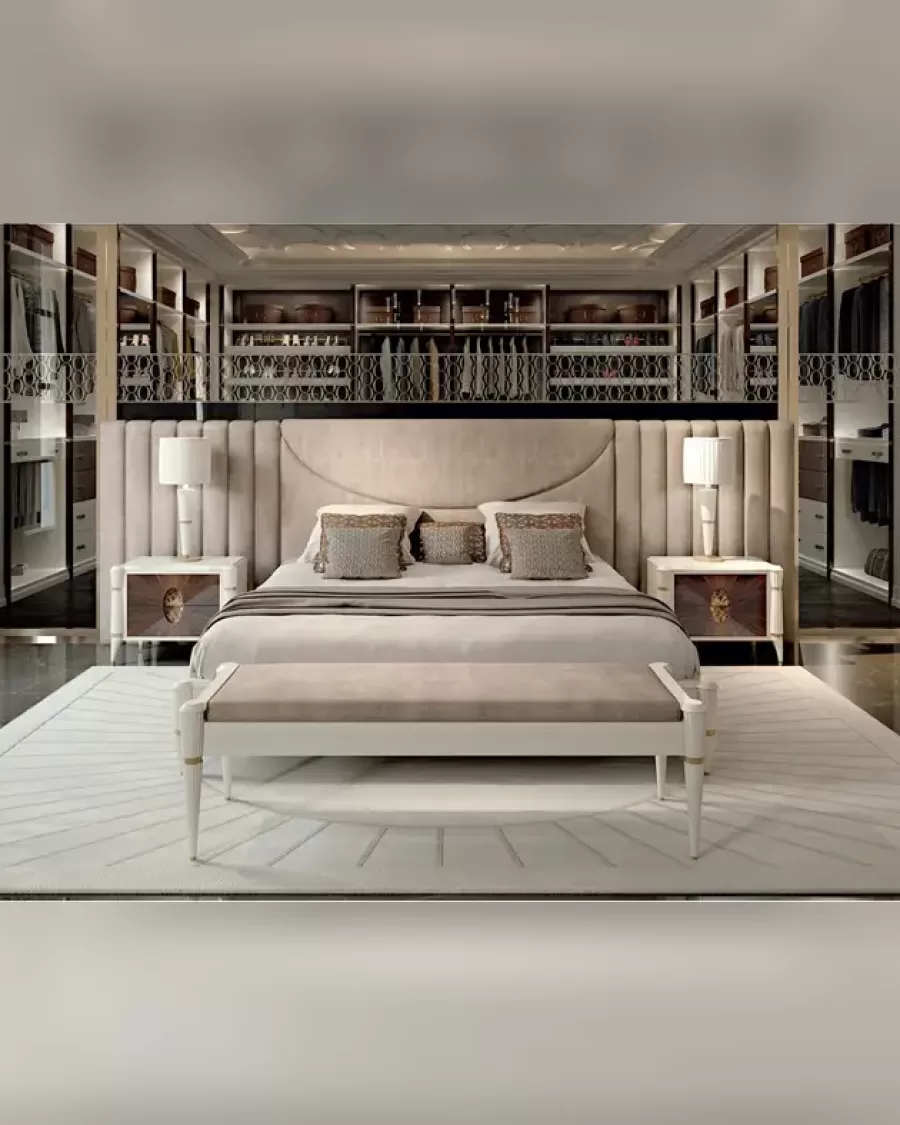 Ellipse Bed with Side Panels, Francesco Pasi bed