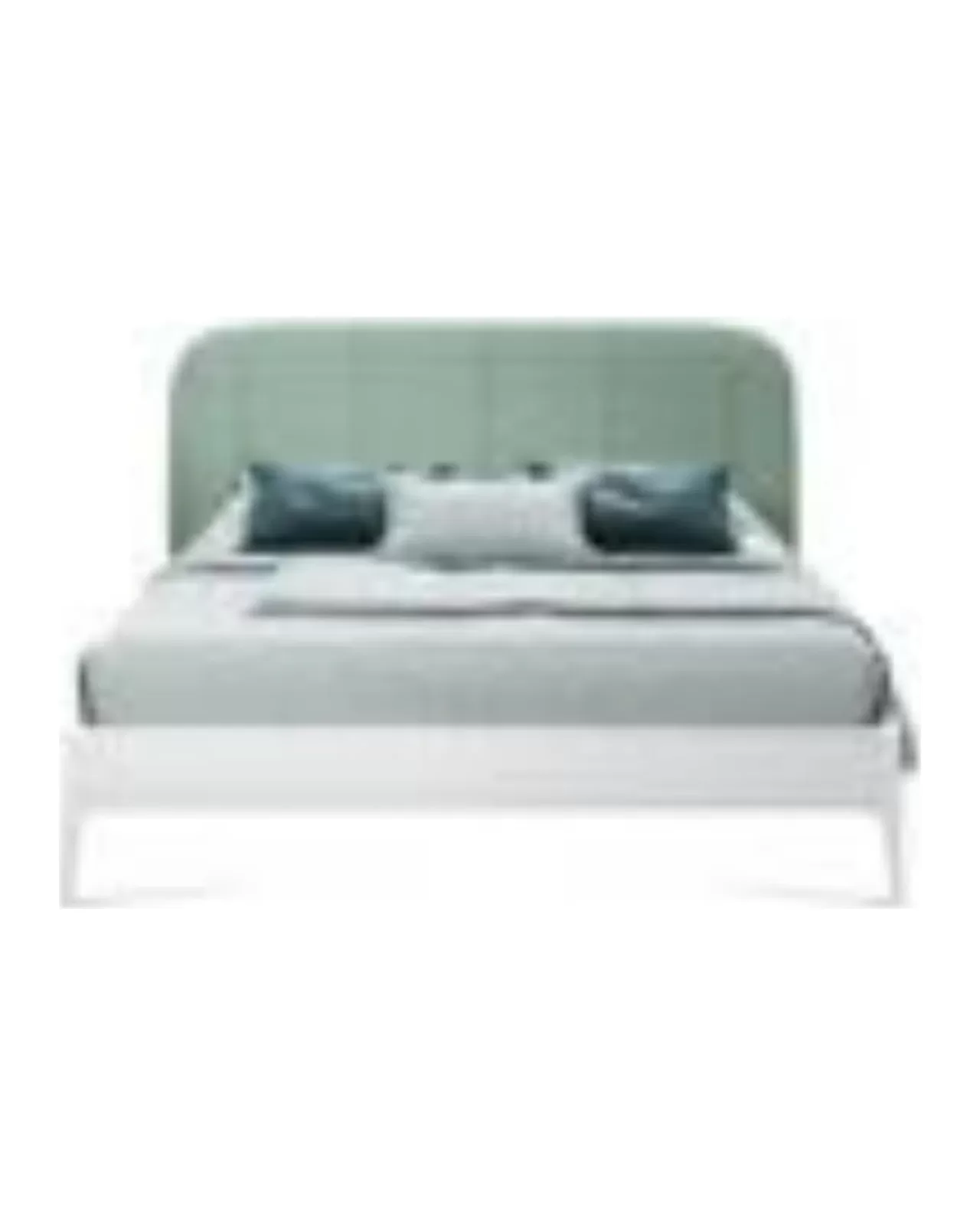 Letto Musa, Testiera modello A, 160x200 di Francesco Pasi, letto italiano moderno