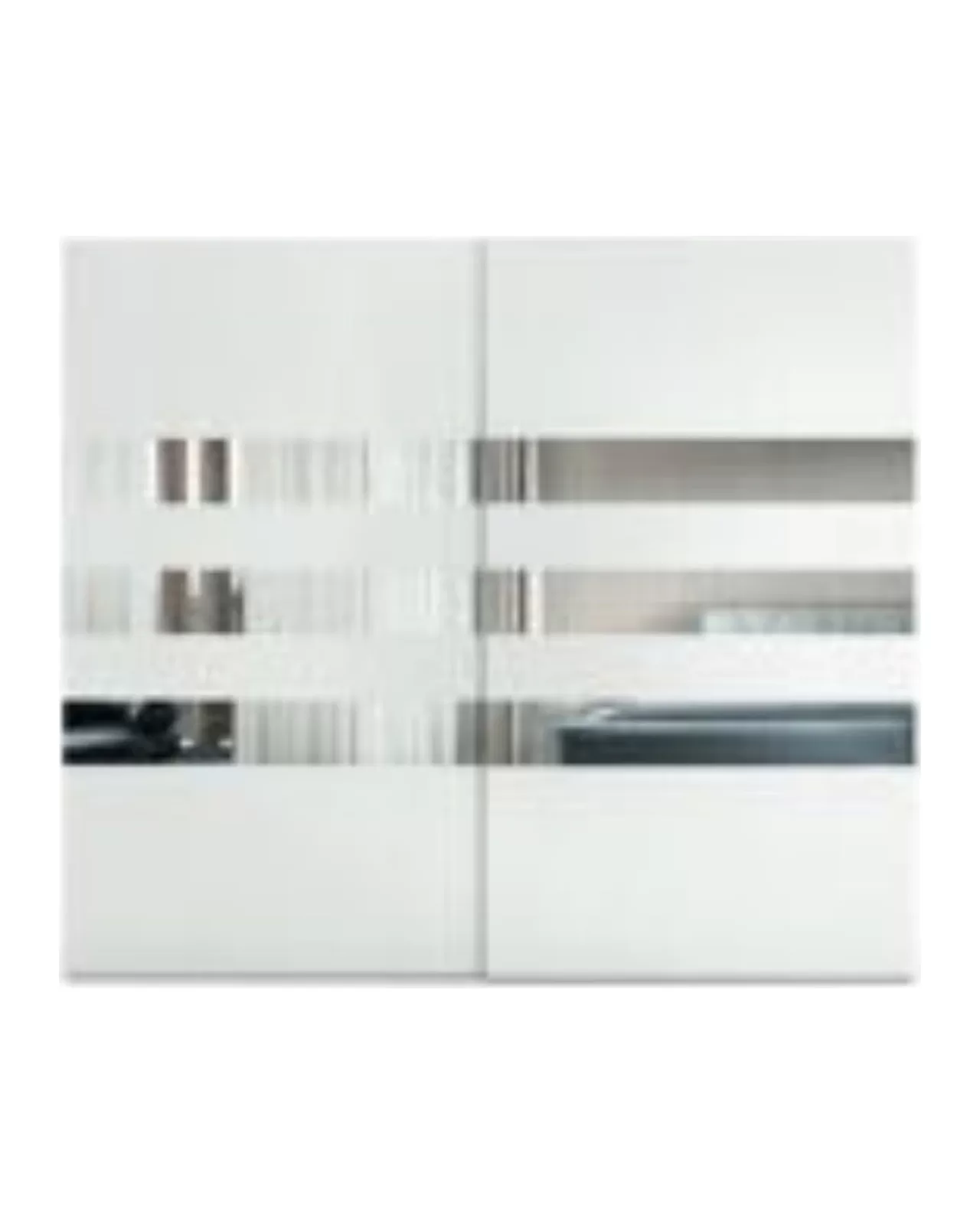 Musa Wardrobe, Horizontal Mirror by Francesco Pasi, Musa wardrobe with mirror doors
