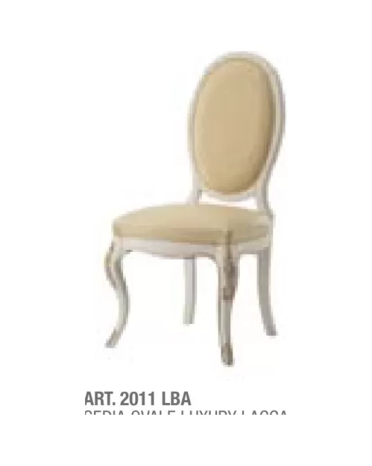 Gran Guardia Oval Dining Chair, Leather by Francesco Pasi, Gran Guardia classic Venetian furniture