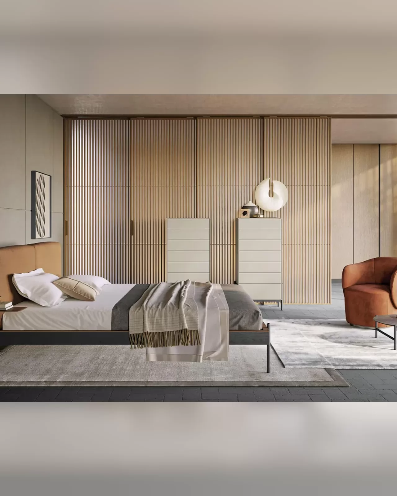 Supernova Bed, modern bedroom furniture
