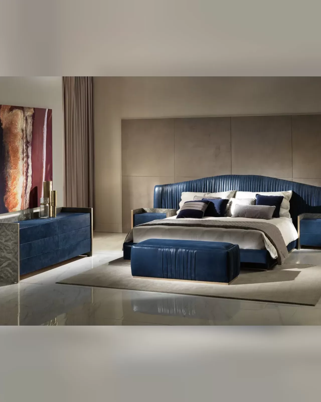 Licena Bed by Epoque, luxury furniture
