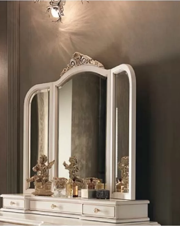 Gran Guardia Dressing Table Mirror, 3 Drawers by Francesco Pasi, classic bedroom