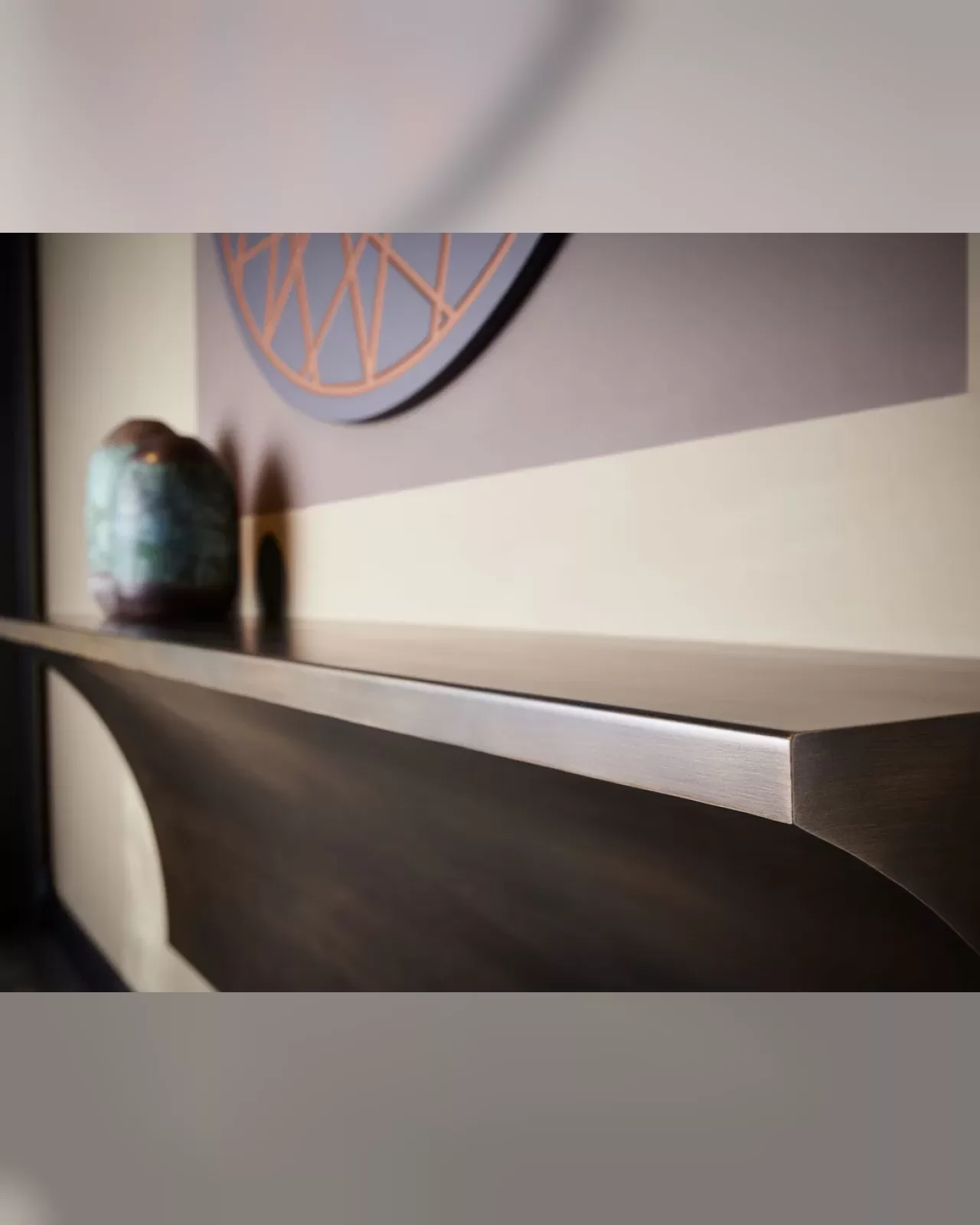 Tropea Console Table by Cantori, luxury furniture made in italy