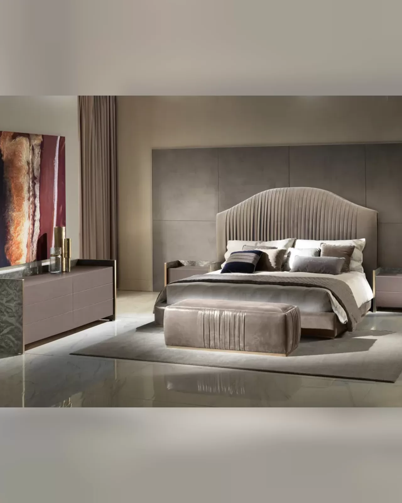 Cobalto Bed, Exence by Epoque