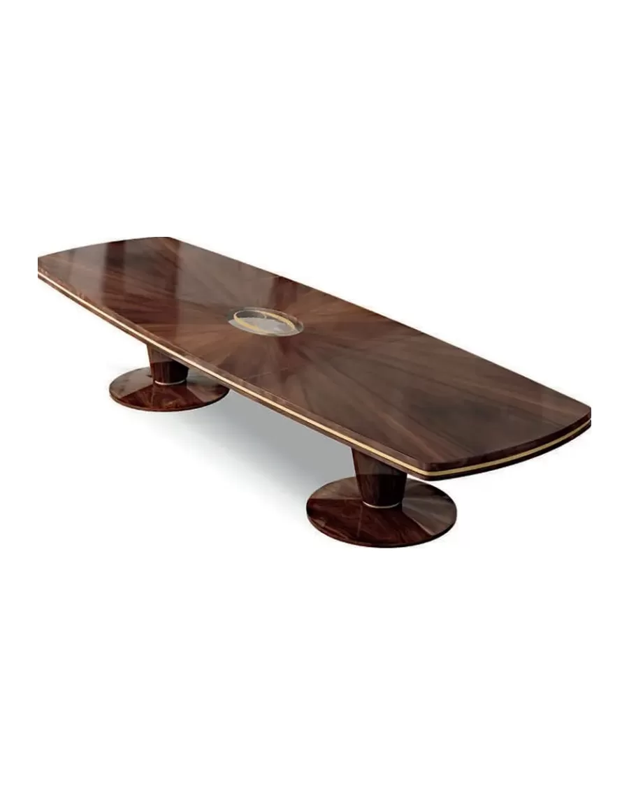 Ellipse Five-Metre Dining Table by Francesco Pasi, Italian dining room furniture