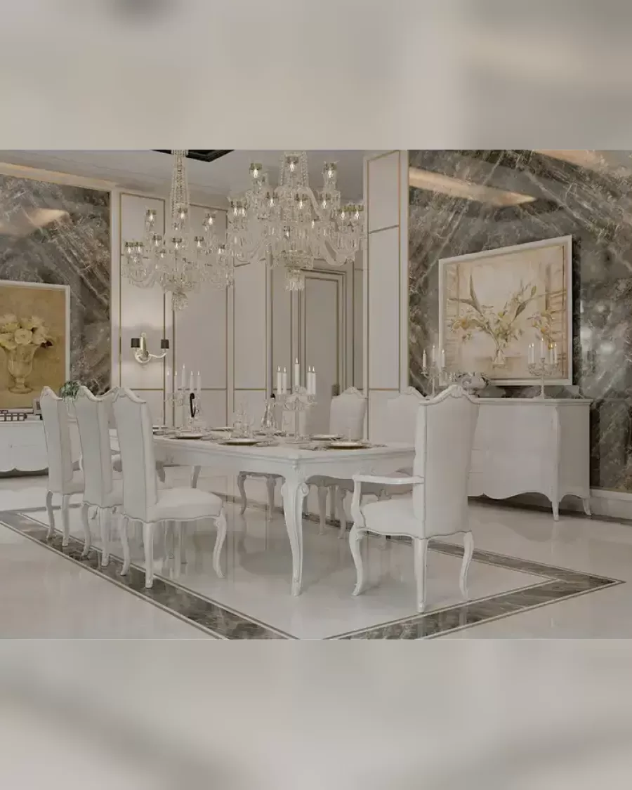 Opera Dining Table 3009 by Francesco Pasi, luxury dining table