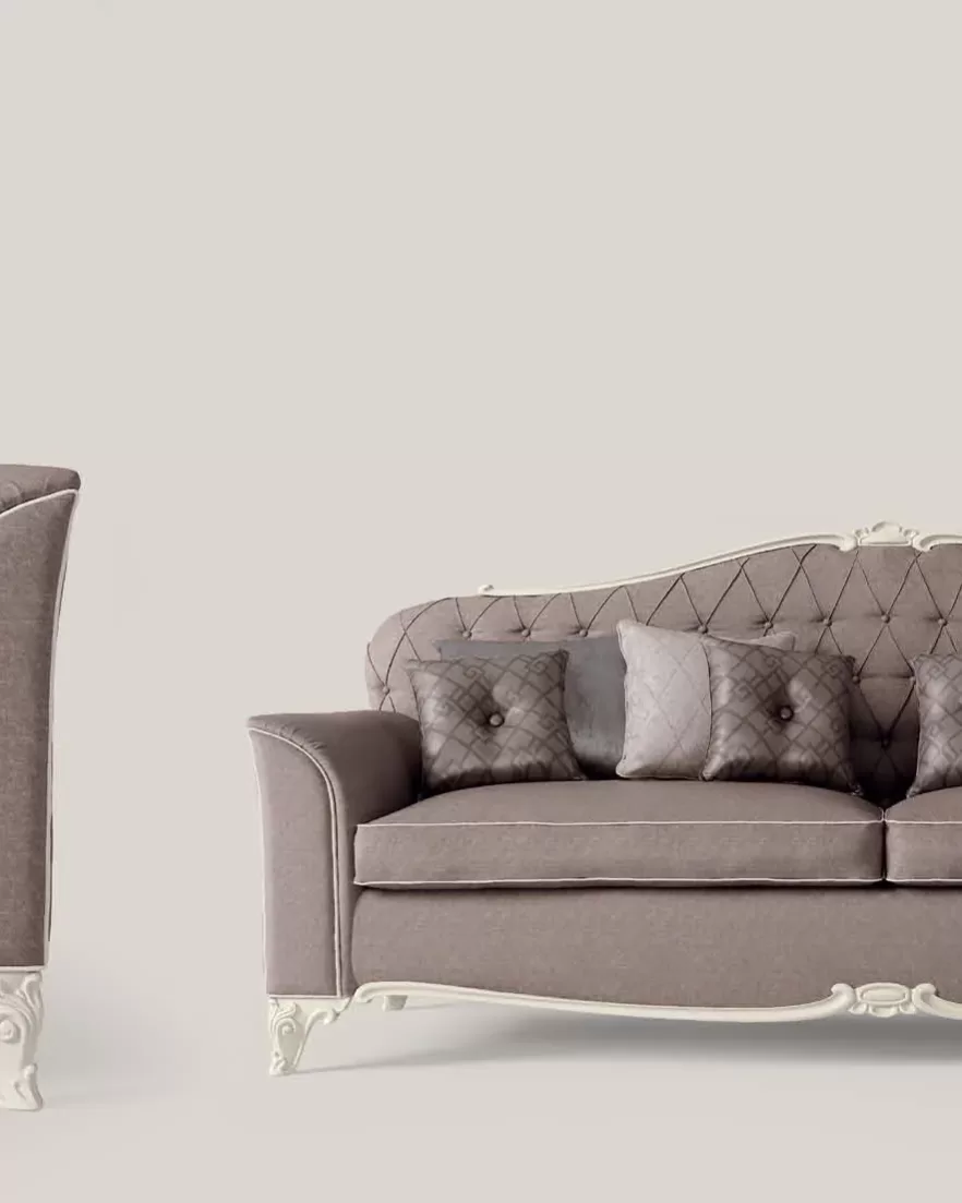 Opera 3-Seater Sofa by Francesco Pasi, Opera classic living room