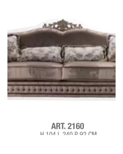 Gran Guardia Sofa with 6 Cushions by Francesco Pasi, classic sofa