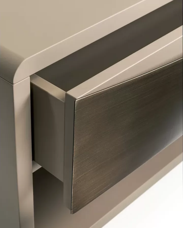 Concetto Bedside Table, Italian bedside table from Cantori