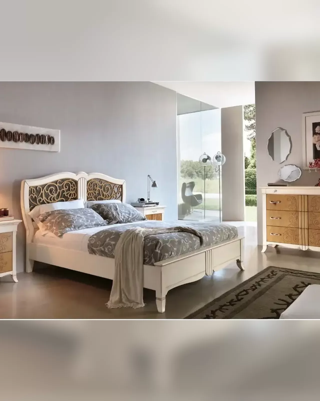New Deco Chest of Drawers, Natural Facade by Francesco Pasi, Italian chest of drawers for the bedroom