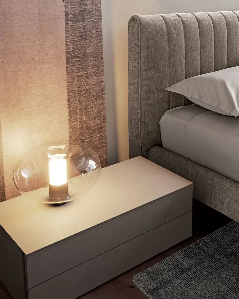 Lama Nightstand by Dall'Agnese, contemporary Italian nightstand