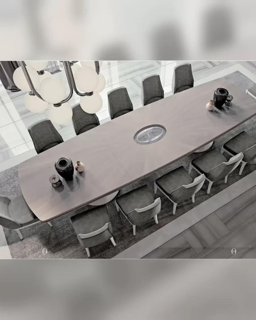 Ellipse Five-Metre Dining Table by Francesco Pasi, Italian dining table