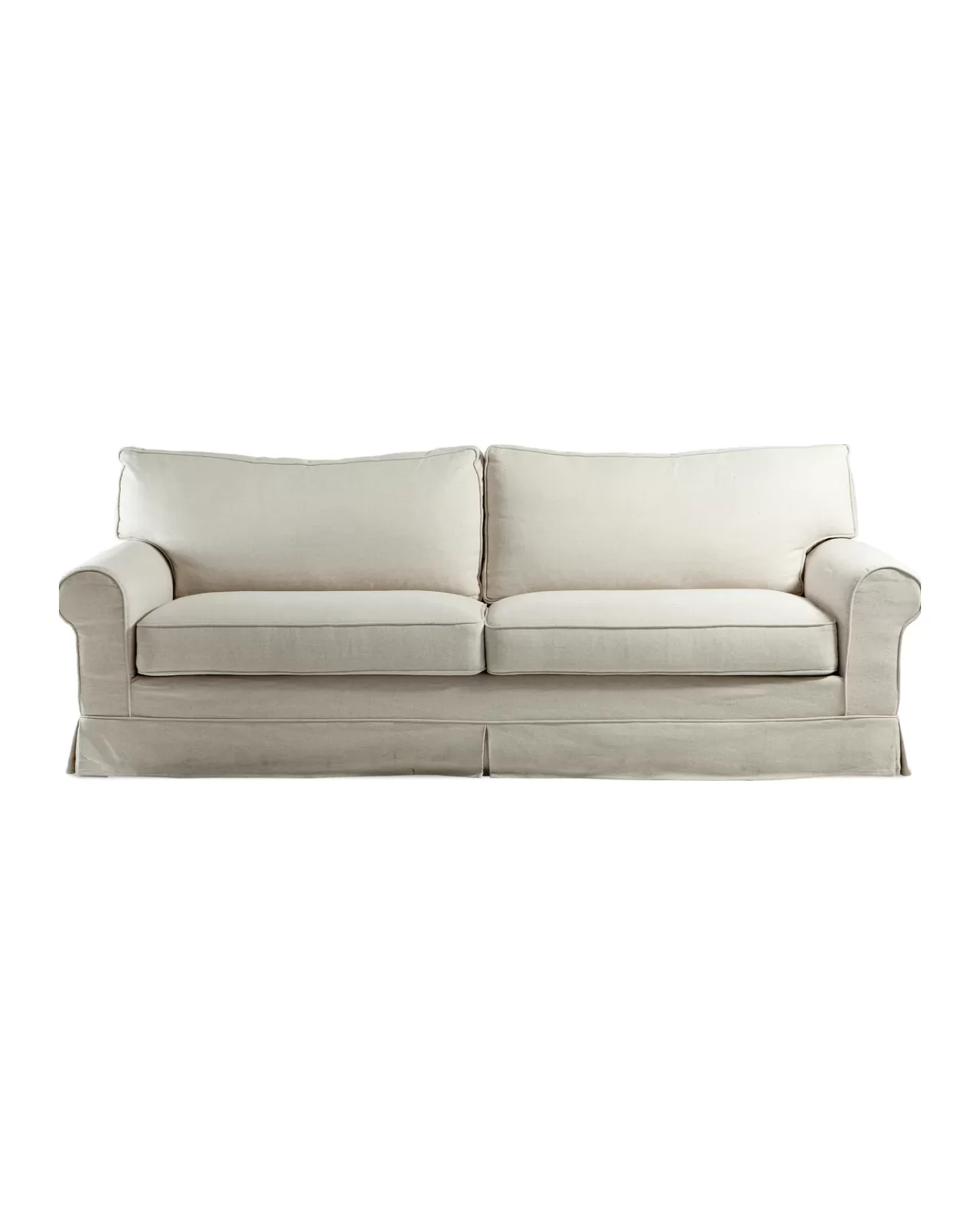 Rivoli Sofa by Cantori, Italian velvet sofa with decorative cushions