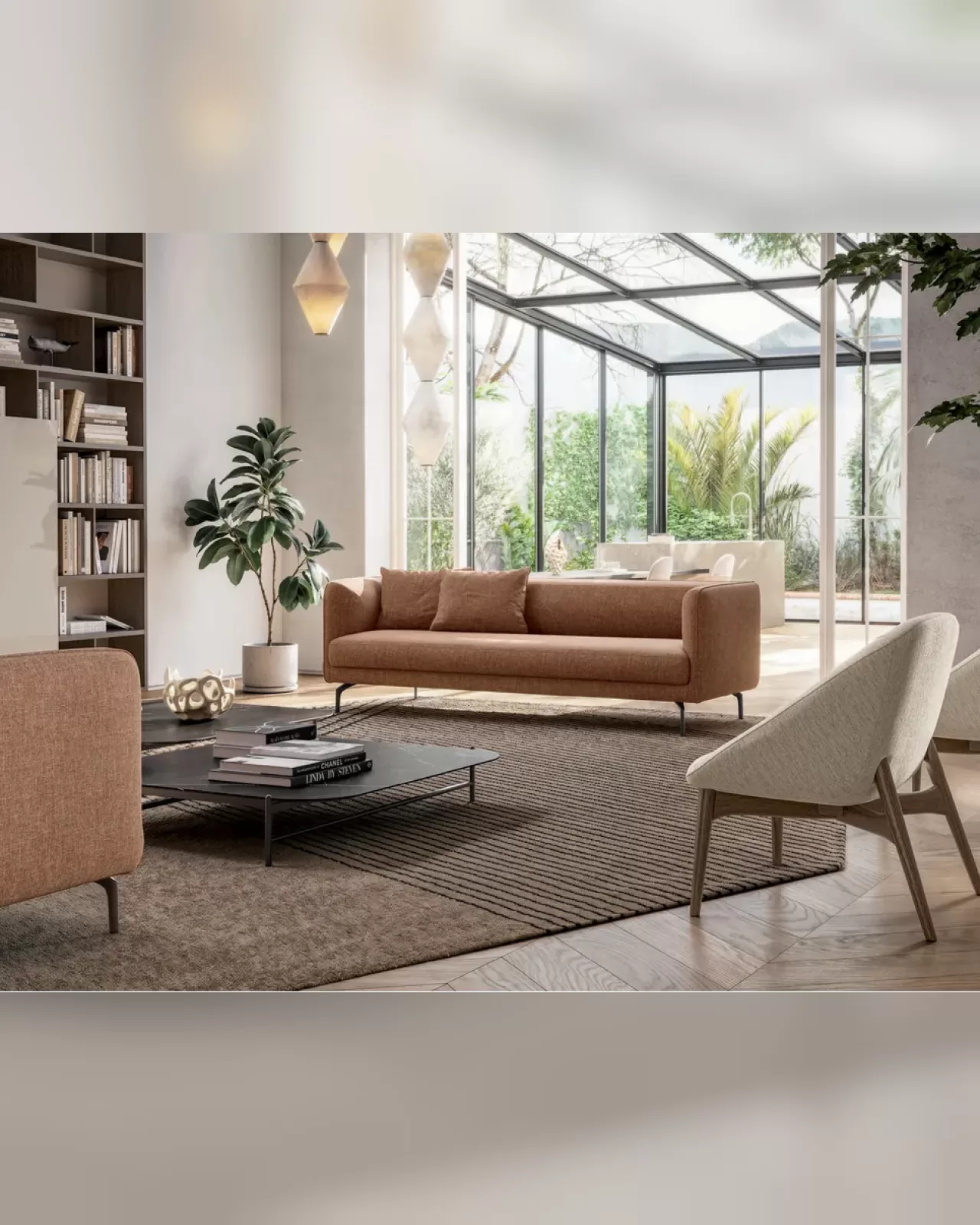 Panama Sofa, contemporary Italian sofa by Dall'Agnese