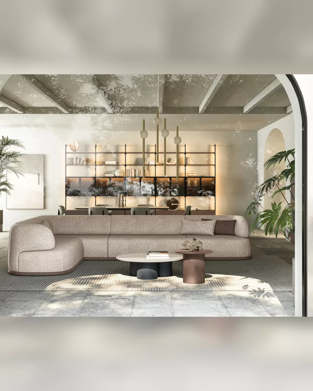 Inemuri Sofa, modern Dall'Agnese sofa