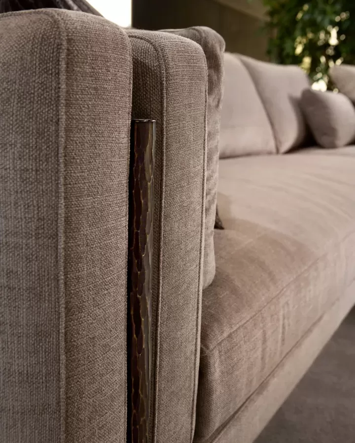 Shanghai Angular Sofa, Cantori corner sofa with chaise longue