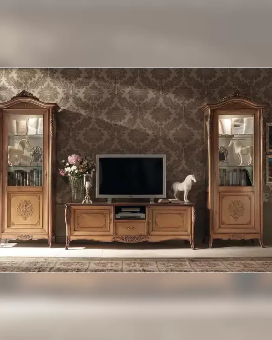 Gran Guardia TV Stand 2015, Italian TV unit by Francesco Pasi