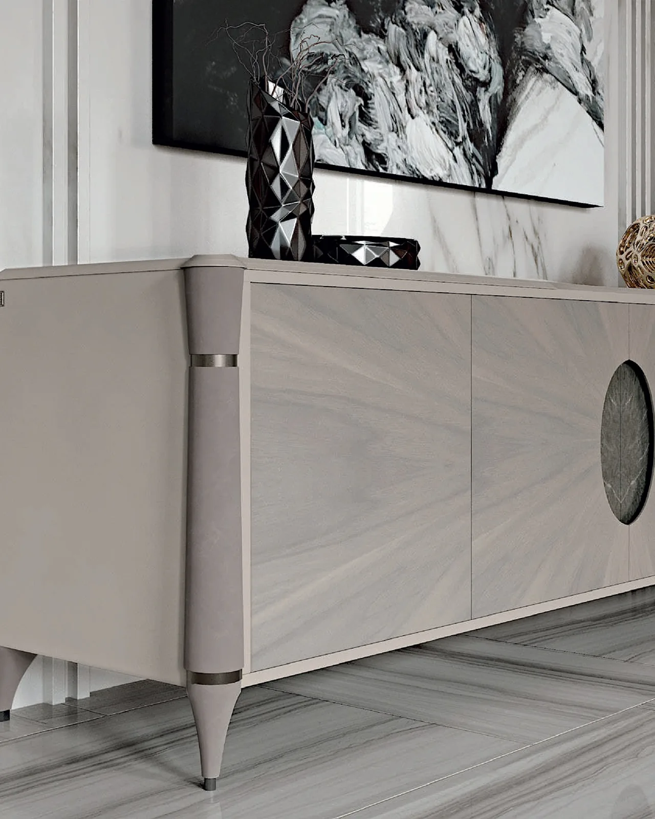 Credenza Ellipse di Francesco Pasi, madia di lusso