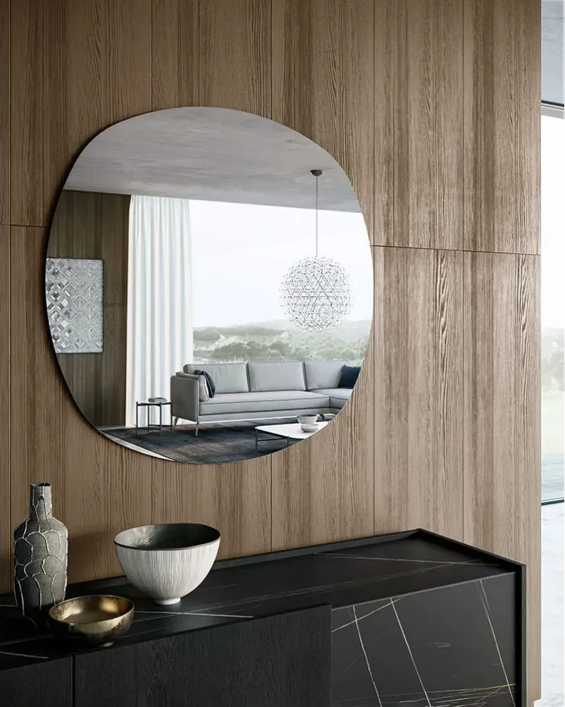 Radius Mirror by Dall'Agnese, contemporary Italian mirror