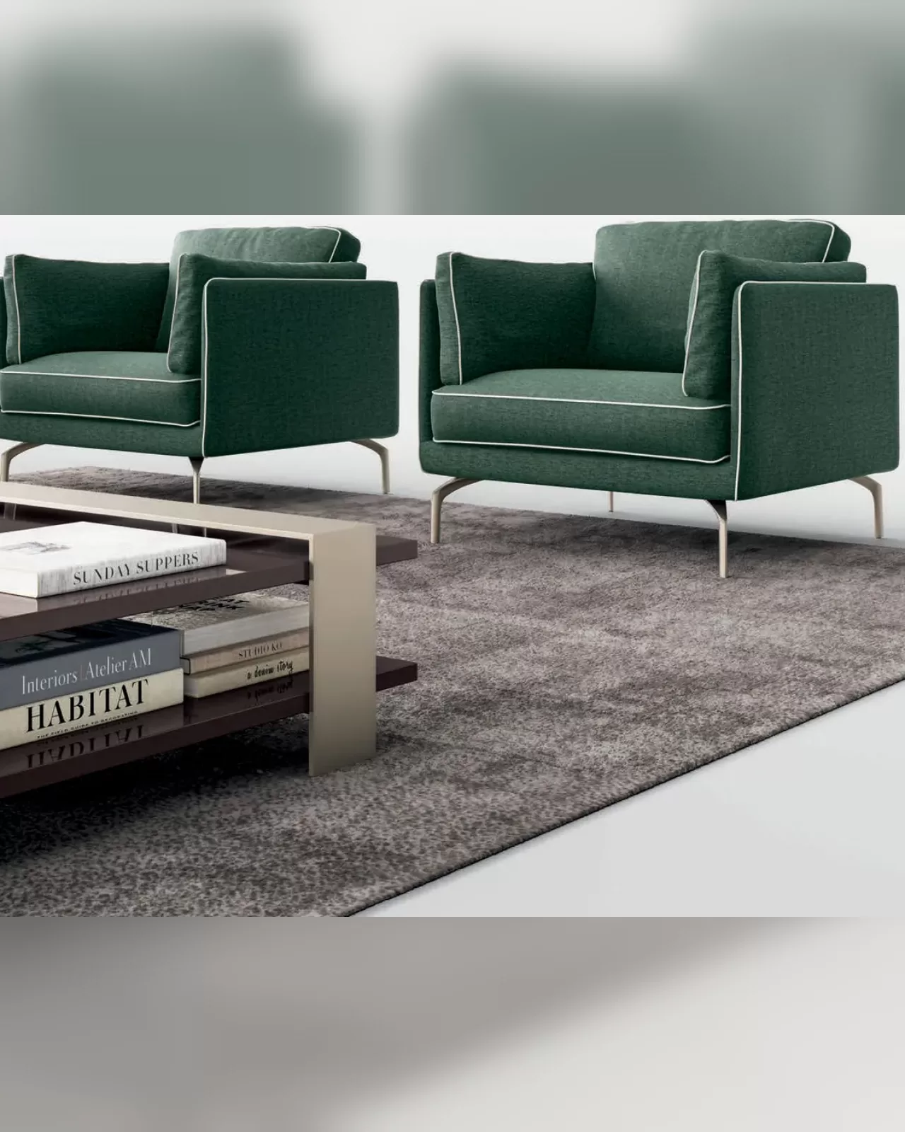 Milton Armchair, Dall'Agnese modern living room