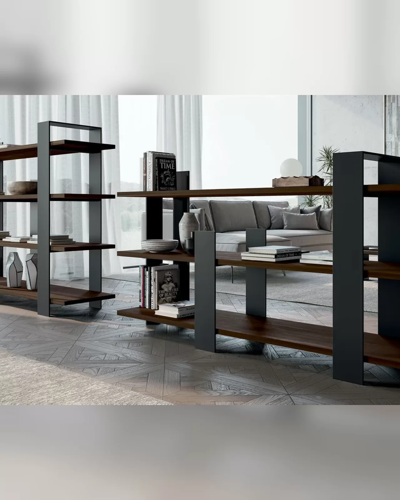 Kyoto Bookcase by Dall'Agnese, modern bookcase