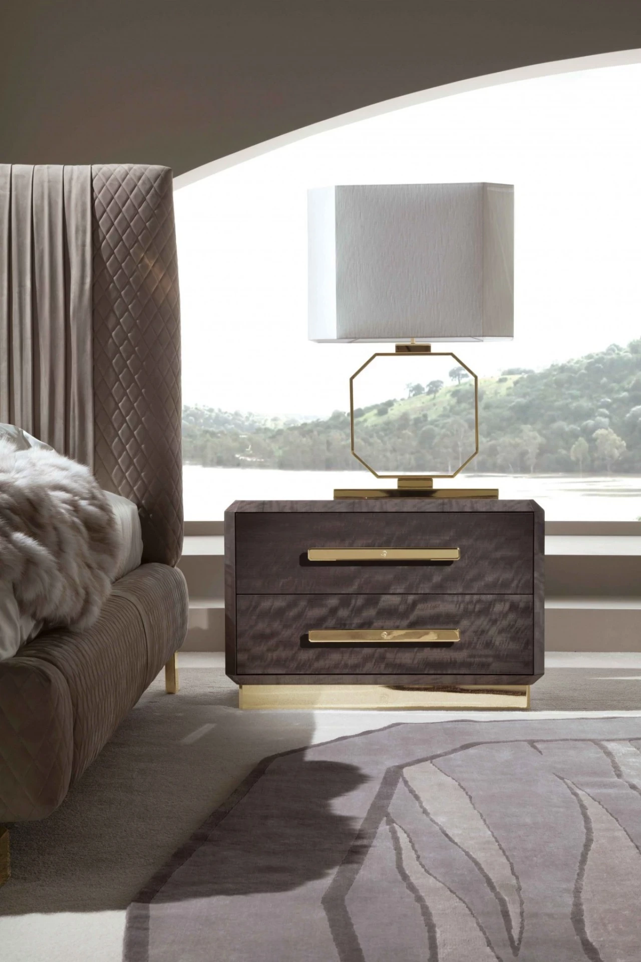 Infinity Quilted Bed, image 6 of 8, Italian furniture set