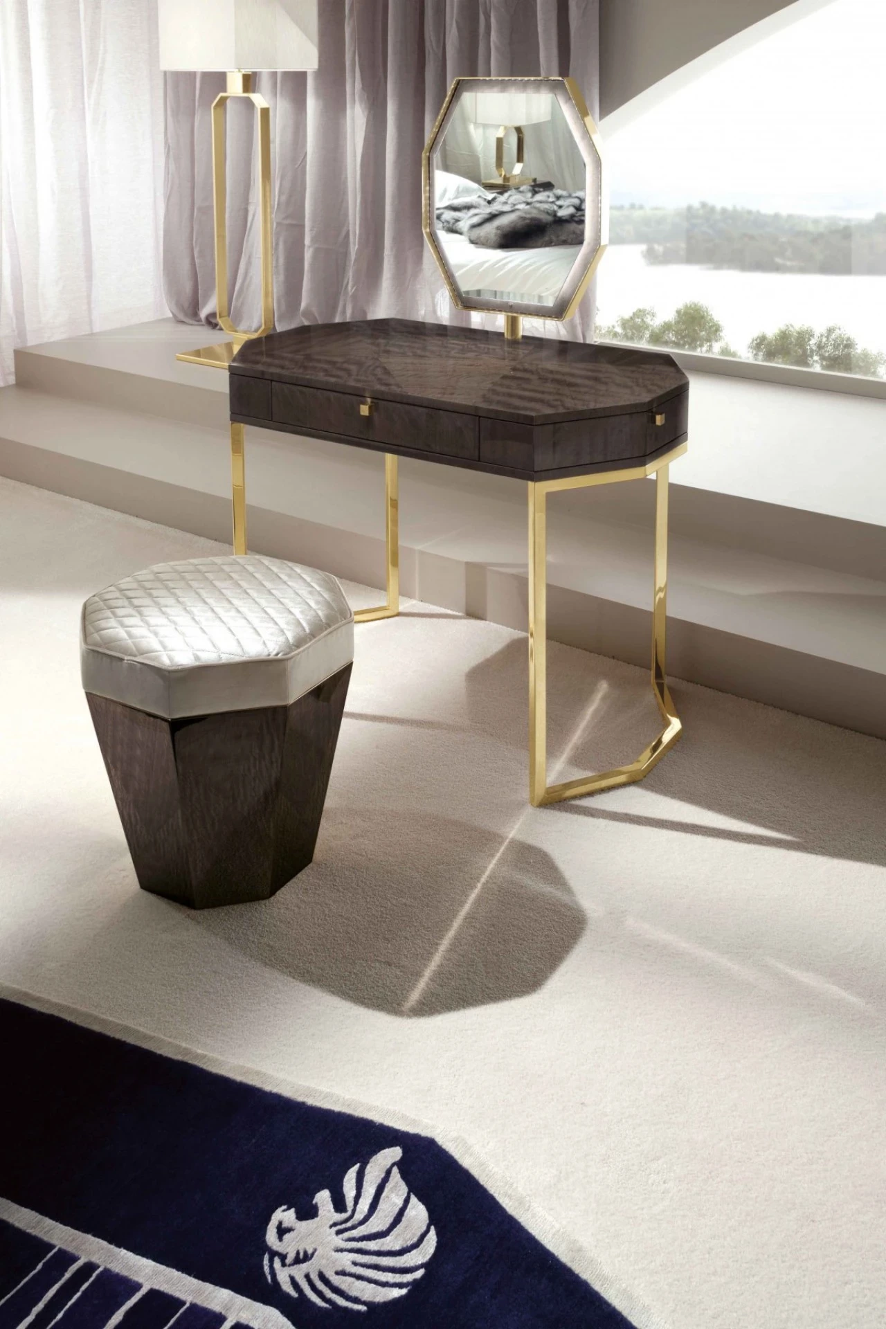 Infinity Quilted Bed, image 7 of 8, Italian furniture by Giorgio Collection