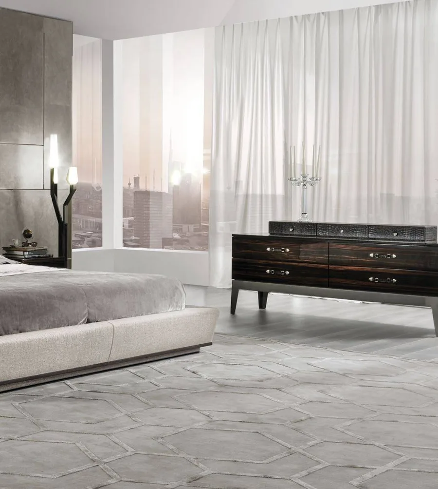 Letto Yume di Longhi, mobili di lusso per la camera da letto