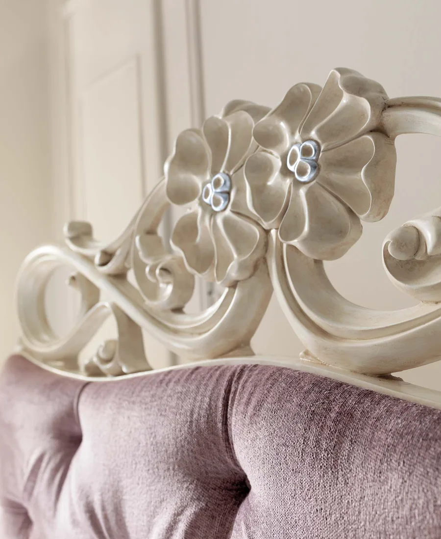 Letto La Vie En Rose di Avenanti, letto imbottito di lusso