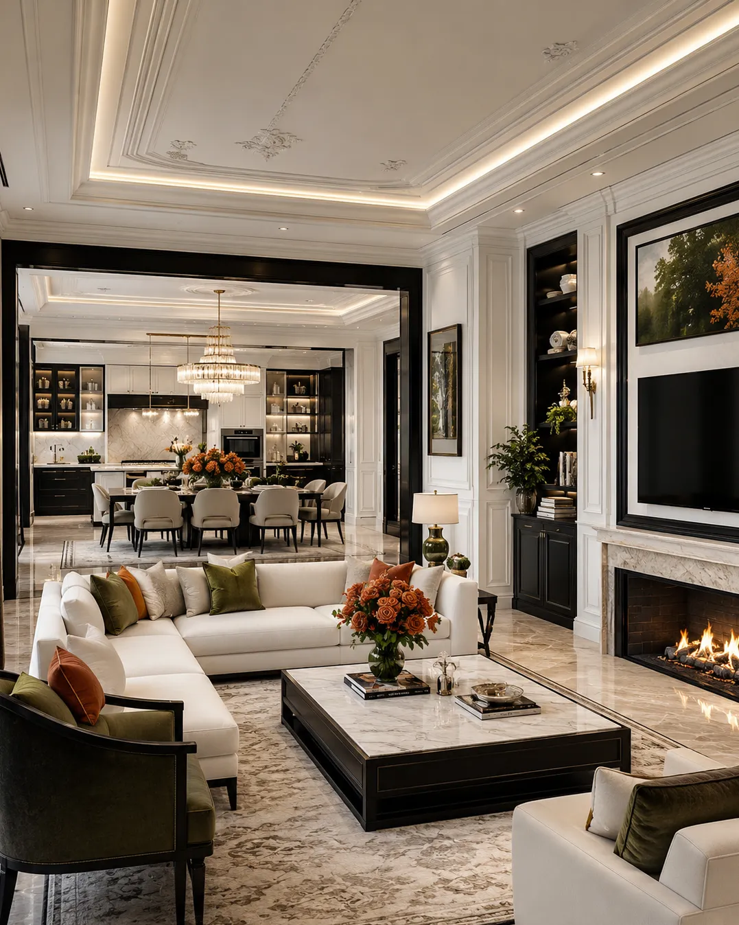 High-end interior design ideas, image 4 of 5, Nobili Design luxury residential and commercial project