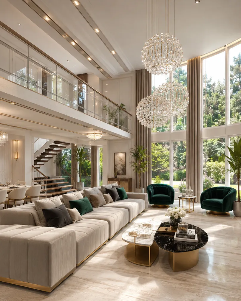 Modern interior design project by Nobili Design in Italy, interior designer for modern spaces