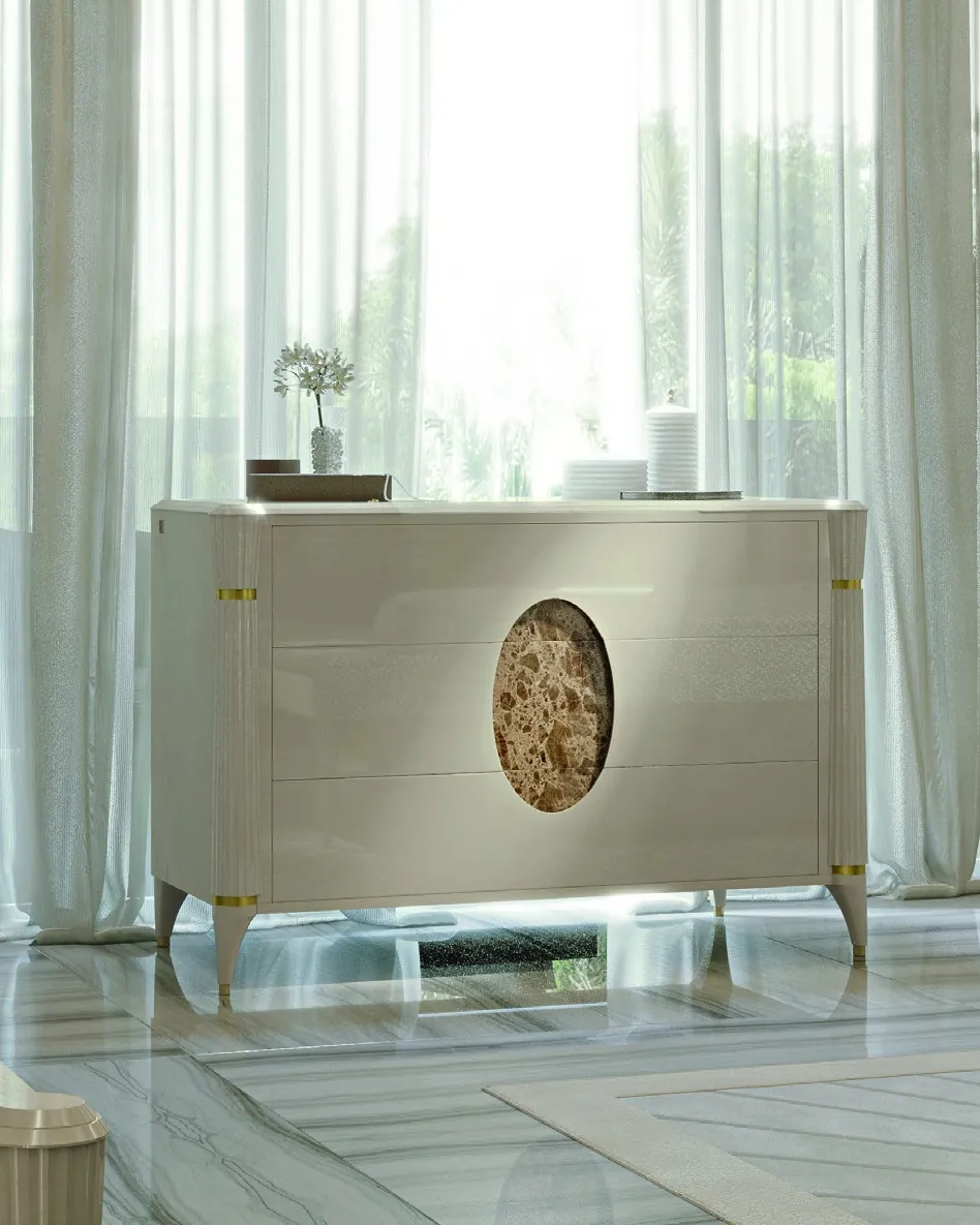 Ellipse Chest of Drawers, image 2 of 4, by Francesco Pasi