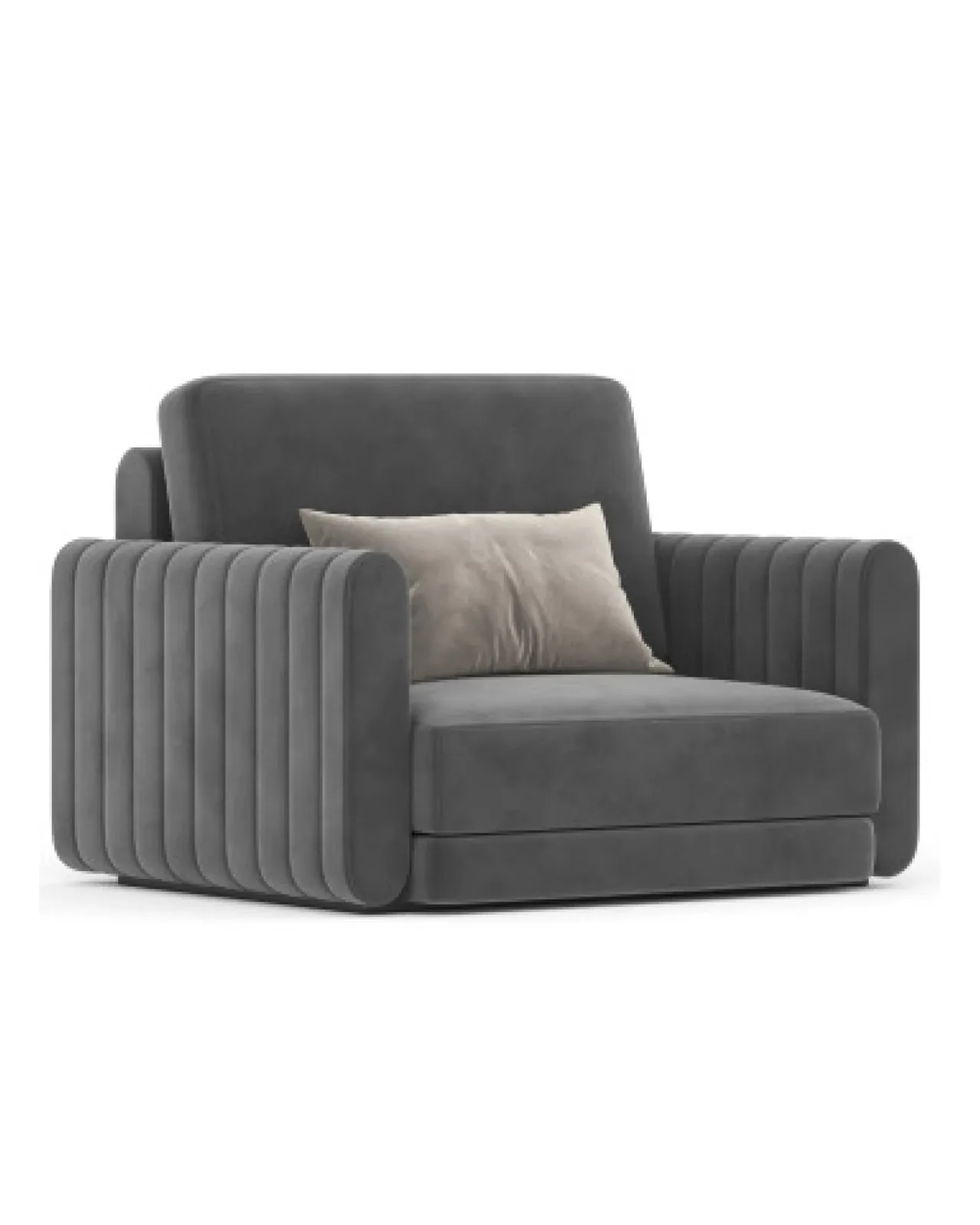 Ellipse Lounge Armchair, Living Room Furniture, by Francesco Pasi