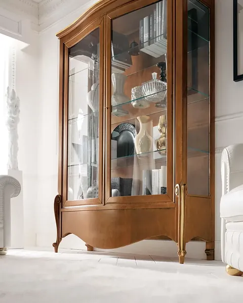 Avenanti Living Room Showcase, Italian furniture for a villa living room