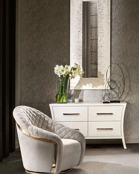 Cantori Portofino Armchair, Italian furniture for an apartment living room