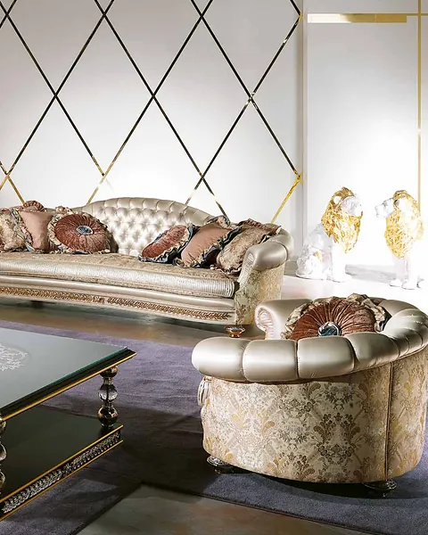 Soggiorno classico Essence di Cappelletti, idee di interior design per una villa moderna