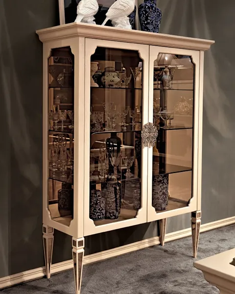 Epoque Opera Unica Vetrine, Italian furniture for a villa living room