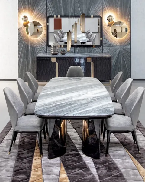 Tavolino da cocktail Charisma di Giorgio Collection, soggiorno moderno, una selezione italiana di lusso per un salotto di rappresentanza