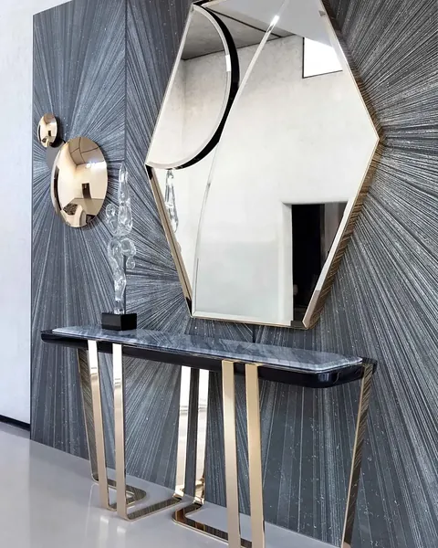 Giorgio Collection Charisma Console, Italian furniture for an apartment living room