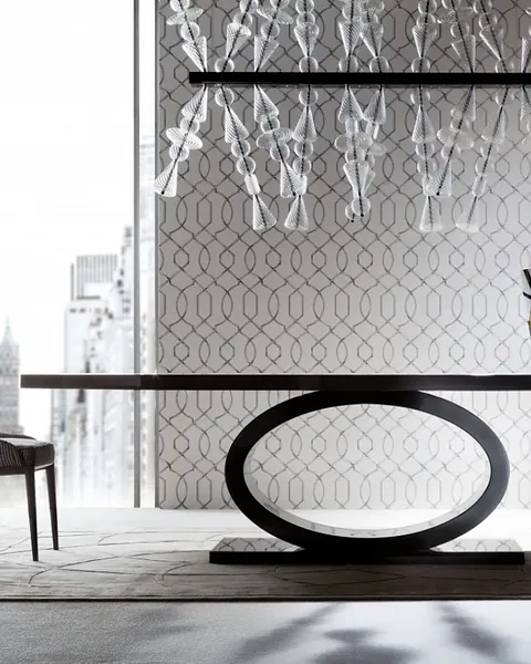 Soggiorno moderno Vision di Giorgio Collection, idee di interior design per una villa moderna