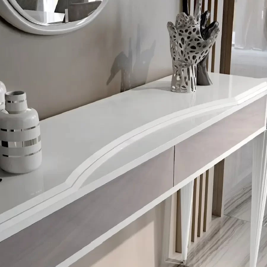 Ellipse Console with Two Drawers by Francesco Pasi, Living Room Furniture
