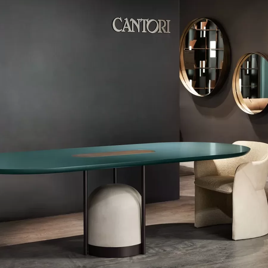 Table de repas Arcano de Cantori — vue d’ensemble