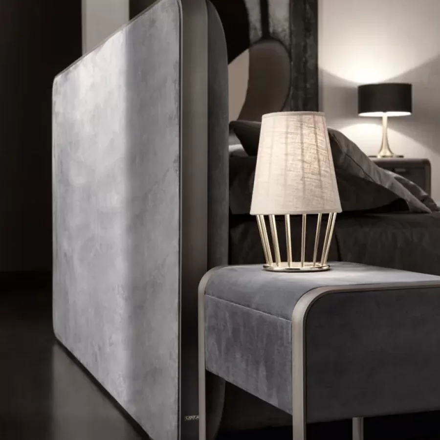 Elvis Bedside Table by Cantori, Italian Nightstands