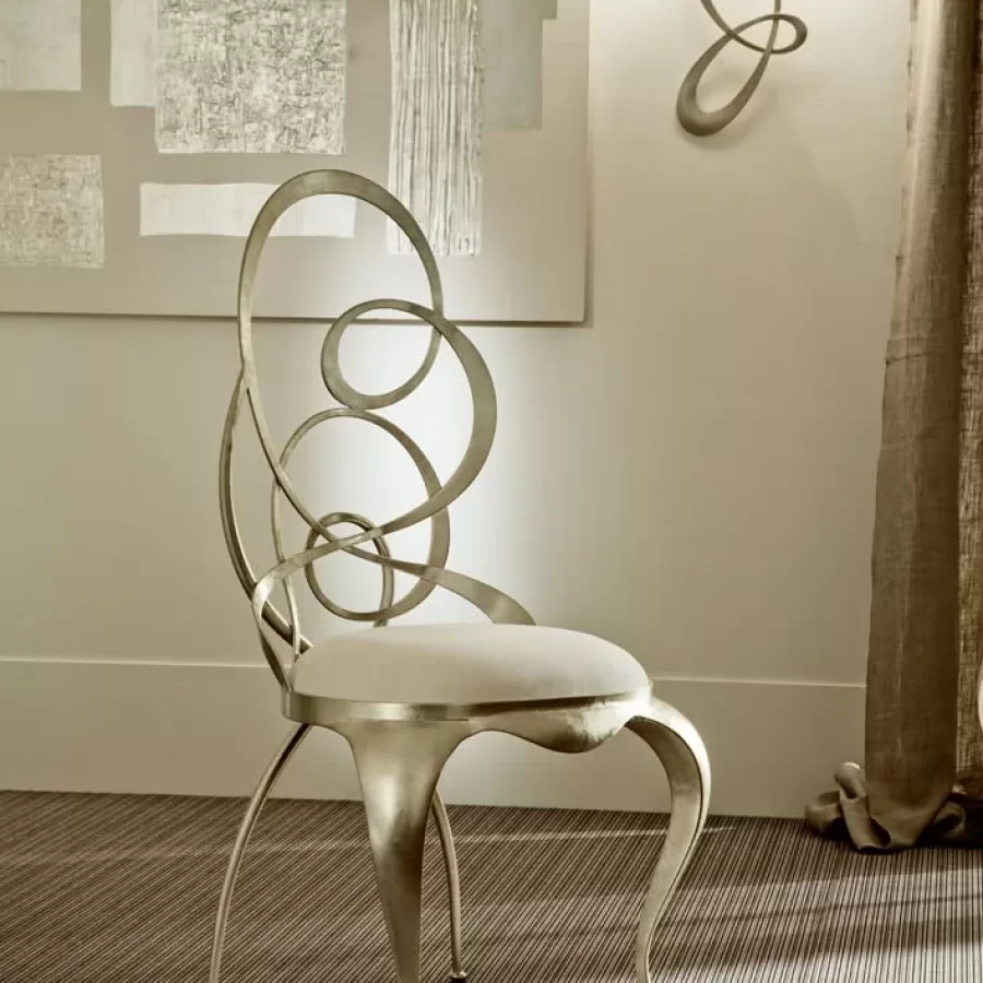 Chaise Ghirigori de repas de Cantori — vue d’ensemble